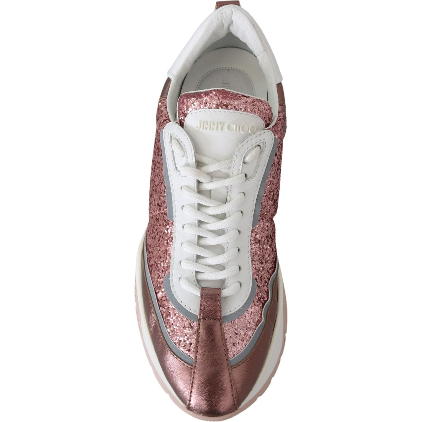 Jimmy Choo Candyfloss Glitter Sneaker Euphoria 192954299484