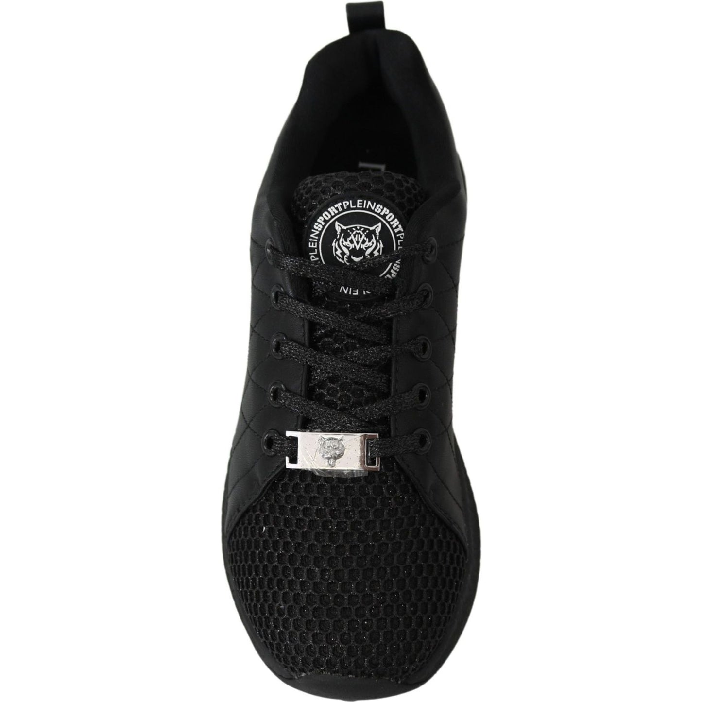 Plein Sport Exquisite Black Runner Gisella Sports Sneakers 1438550-36-FBB-265-FBB-266