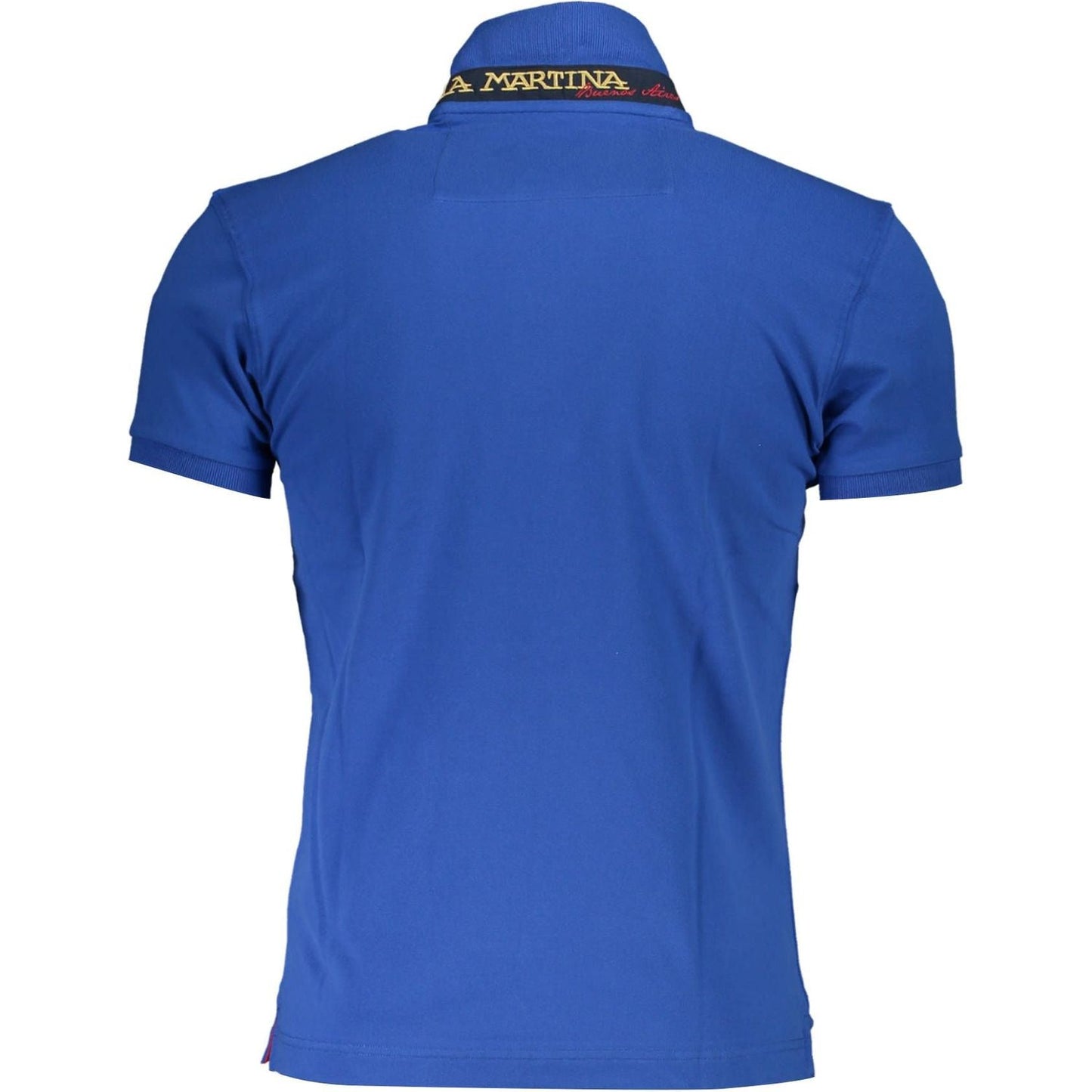 La Martina Slim Fit Embroidered Polo with Contrast Details LA-18433-L-FBB-170