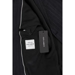 Dolce & Gabbana Gray Striped Slim Fit Wool Blazer GTT10078-1