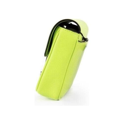 Marc Jacobs The J Marc Green Glow Smooth Leather Shoulder Crossbody Handbag 95106