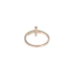 Nialaya Silver CZ Cross 925 Ring SMY11065#-7