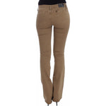 Costume National Beige Straight Leg Denim Pants Stretch Jeans SIG12464- 26