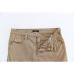 Costume National Beige Straight Leg Denim Pants Stretch Jeans SIG12464- 26