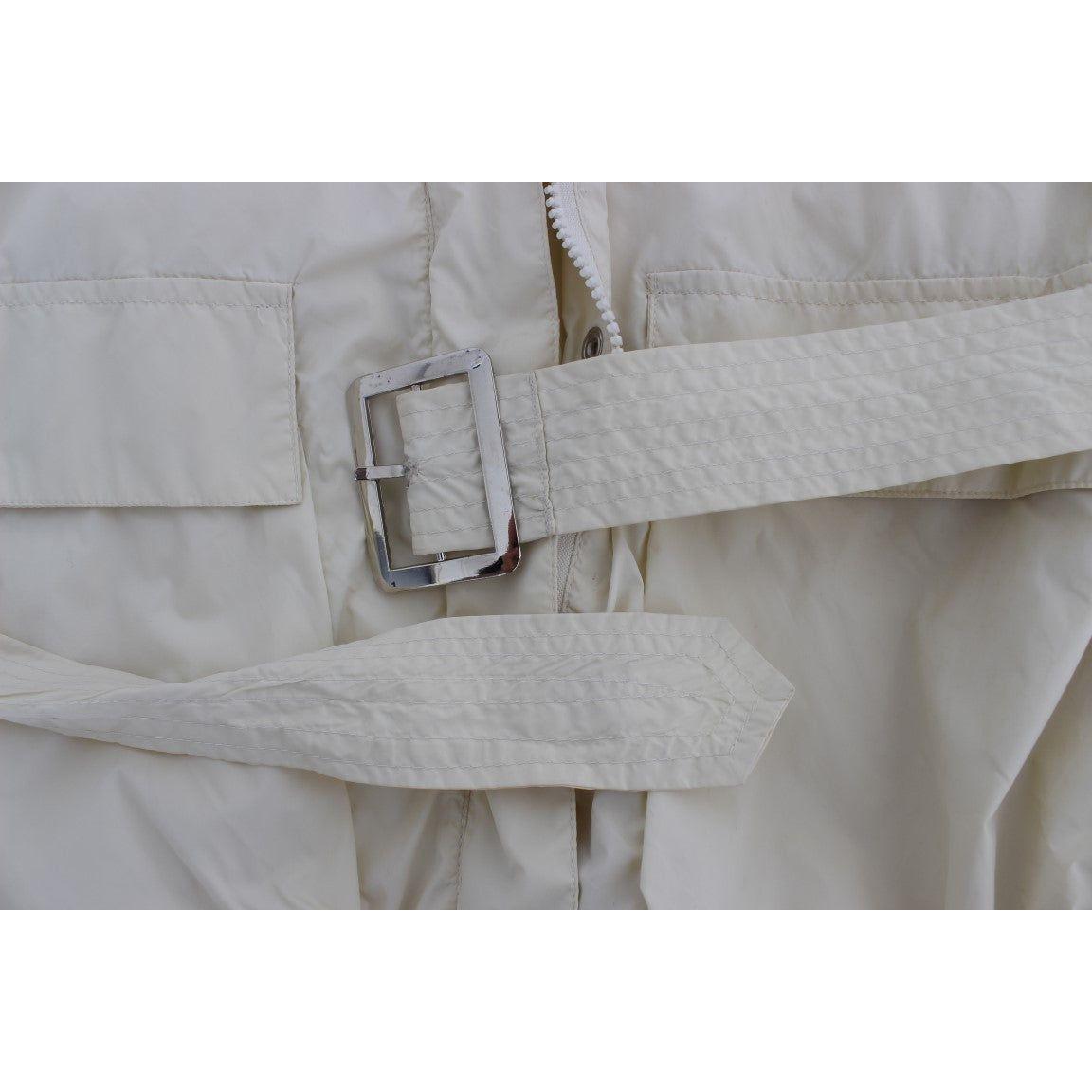 P.A.R.O.S.H. Beige Weather Proof Trench Jacket Coat Coats & Jackets