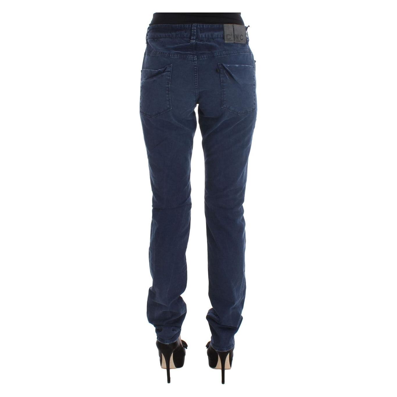 Costume National Blue Cotton Blend Denim Jeans SIG30114-2