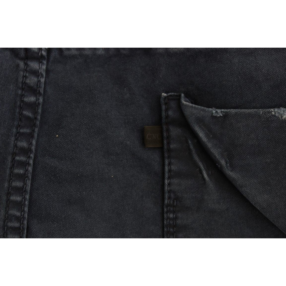 Costume National Blue Cotton Blend Denim Jeans SIG30114-2