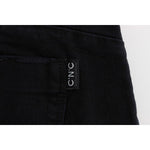 Costume National Black Cotton Slim Fit Cropped Jeans SIG30119-3