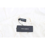 Dolce & Gabbana White 100% Cashmere Sweater DRE10087-1