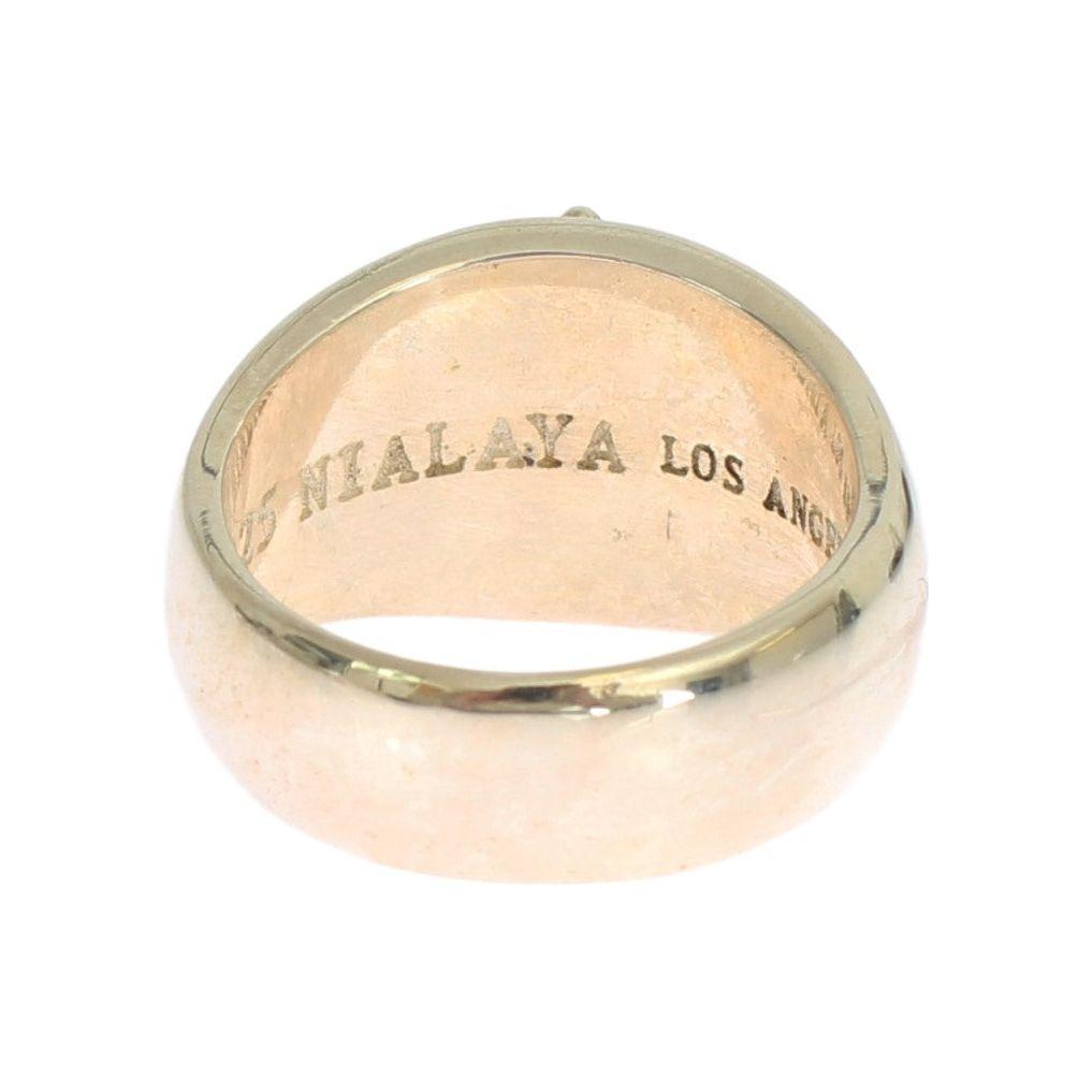 Nialaya Silver Crest 925 Sterling Ring SIG19000-3