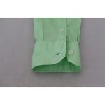 Dolce & Gabbana Mint Green Long Sleeves Button Down Shirt TSH7921- 42