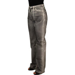 Dolce & Gabbana Grey Washed High Waist Denim Pants Cotton Jeans PAN73097 - 40