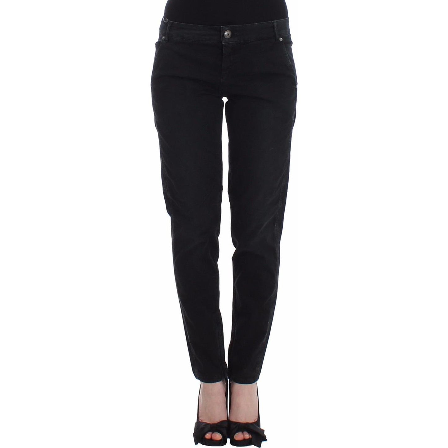 Ermanno Scervino Blue Slim Jeans Denim Pants Skinny Leg Straight SIG12461-3