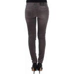 Ermanno Scervino Gray Slim Jeans Denim Pants Skinny Leg Stretch SIG12460-1