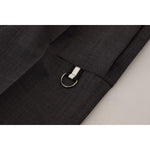Dolce & Gabbana Gray Checked Cargo Trousers Stretch Pants PAN73255- 48