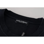 Dolce & Gabbana Black D&G Fashion Round Neck Cotton T-shirt TSH83255 - 40