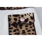 Dolce & Gabbana White Leopard Print High Waist Pants PAN73072 - 36