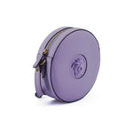 Versace Elegant Purple Round Shoulder Bag 8052045849146
