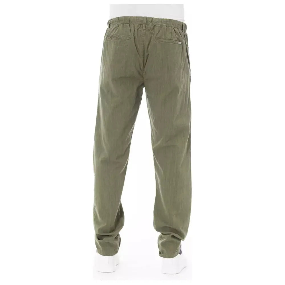 Baldinini Trend Army Cotton Men Chino Trousers BATR-23136-IT50 | L-FBB-319