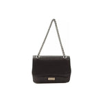 Pompei Donatella Black Leather Women Crossbody Bag PO-5838