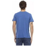 Trussardi Action Blue Cotton Men T-Shirt TR-22842-S