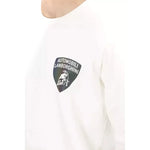 Automobili Lamborghini White Cotton Men's Sweater AU-22637-L