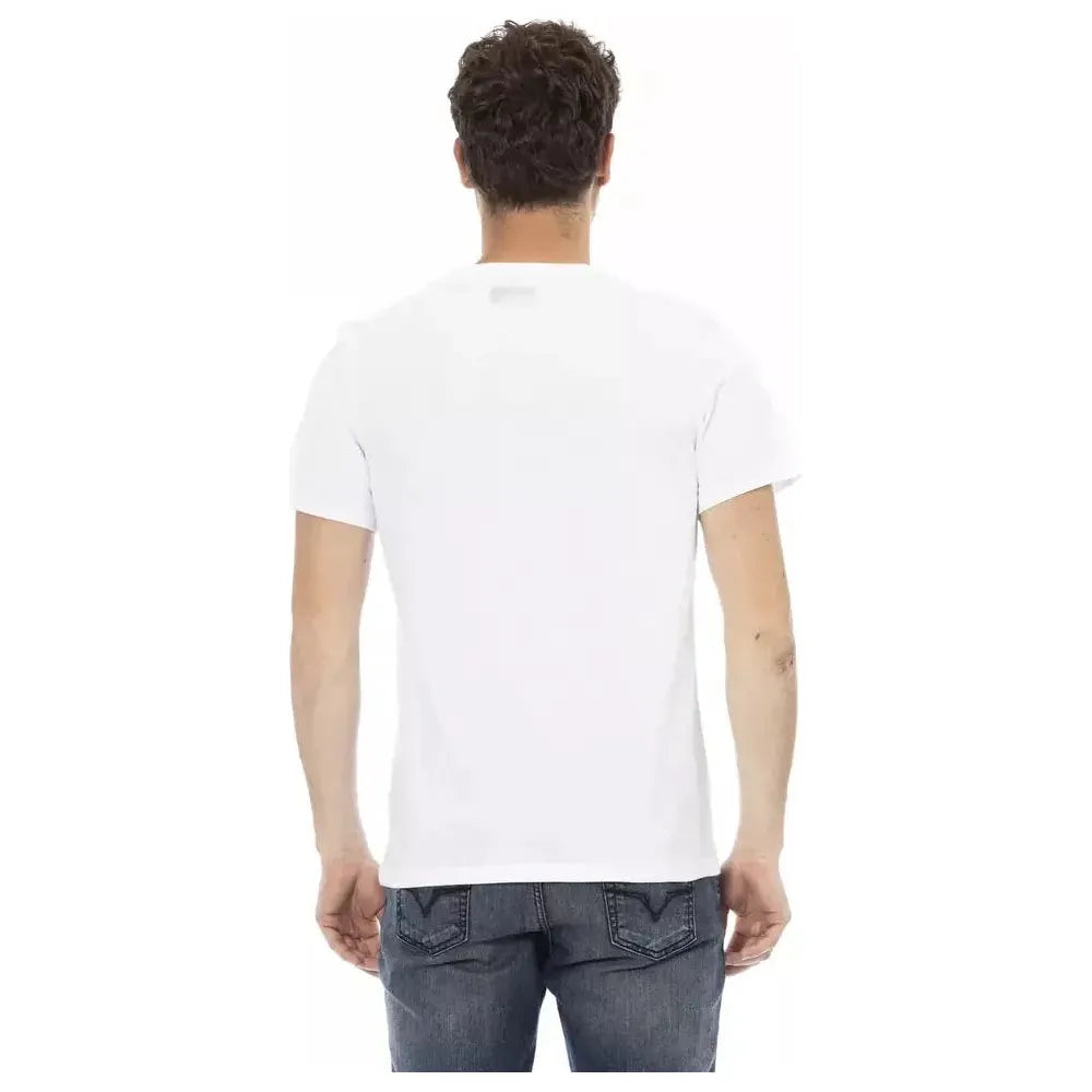 Bikkembergs White Cotton Men's T-Shirt BI-22066-S