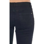Frankie Morello Black Cotton Women's Jeans FR-21689-IT40|S
