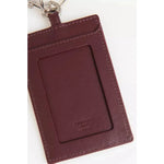 Trussardi Brown Leather Men Badge Holder TR-21583