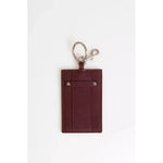 Trussardi Brown Leather Men Badge Holder TR-21583