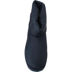Dolce & Gabbana Blue Nylon Boots Padded Mid Calf Shoes MV4791- 44