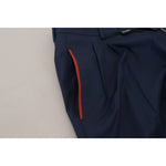 Dolce & Gabbana Blue Cotton Chino Formal Pants PAN73332 - 50