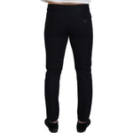 Dolce & Gabbana Black Cotton Skinny Casual Denim Jeans PAN73387 - 48
