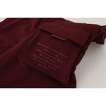 Dolce & Gabbana Maroon Bermuda Cargo Men Shorts PAN74013 - 50