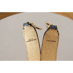 Dolce & Gabbana Blue Exotic Leather Crystals Shoulder Strap BEL8732