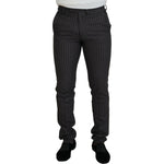 BENCIVENGA Brown Stripes Slim Fit Men Pants PAN74057 - 54