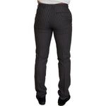 BENCIVENGA Brown Stripes Slim Fit Men Pants PAN74057 - 54