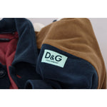 Dolce & Gabbana Multicolor Cotton Collared Pullover Sweater TSH83602 - 48