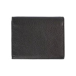 Trussardi Black Leather Women Wallet TR-20723