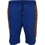 Dolce & Gabbana Blue Cotton Printed Bermuda Shorts PAN74565-44