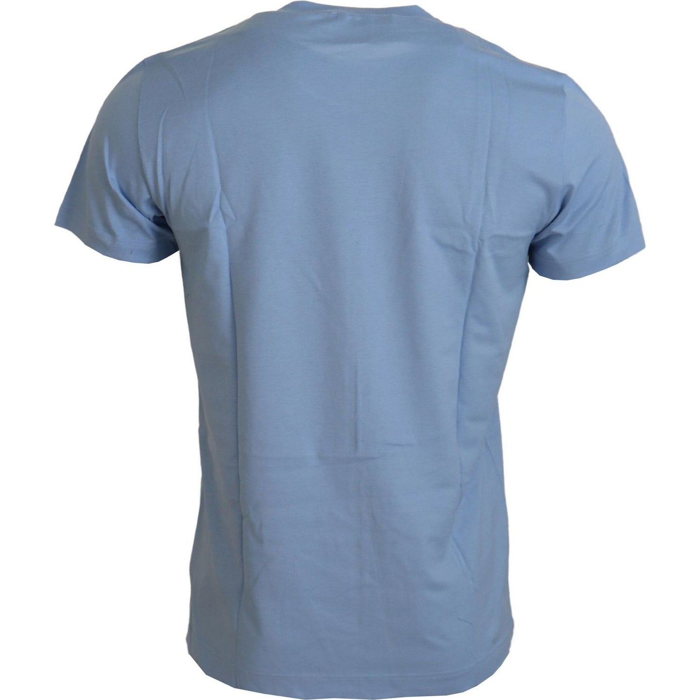 Dolce & Gabbana Light Blue Happy New Year 2017 Cotton T-shirt TSH83826- 50