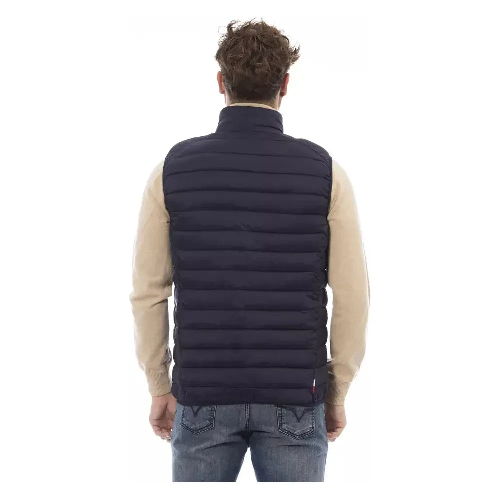 Invicta Blue Polyamide Men's Jacket IN-23394-M