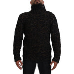 Dolce & Gabbana Brown Fatto A Mano Turtleneck Pullover Sweater TSH83877- 44