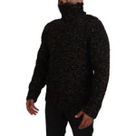 Dolce & Gabbana Brown Fatto A Mano Turtleneck Pullover Sweater TSH83877- 44