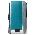 Dolce & Gabbana Blue Leather Purse Crossbody Sling Phone Bag Unisex BAG1083