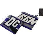 Dolce & Gabbana Purple Logo Two Piece Set Wristband LB30103