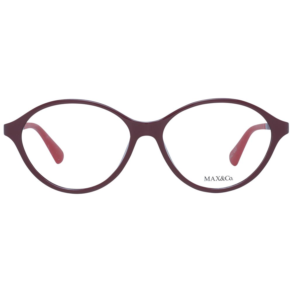 Max & Co Burgundy Women Glasses Frame