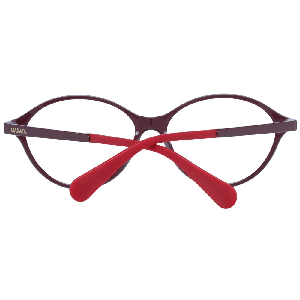 Max & Co Burgundy Women Glasses Frame