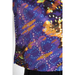 Dolce & Gabbana Luminaire Print Cotton Polo Top Men Shirt TSH84184-44