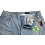 Dolce & Gabbana Light Blue Cotton Men Bermuda Denim Shorts PAN74861-44